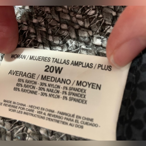 Gloria Vanderbilt Amanda trouser pant size 20W - Picture 6 of 6